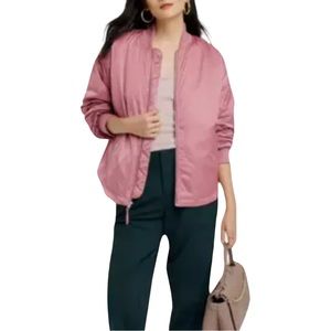 NWT Pink bomber jacket by a new day.